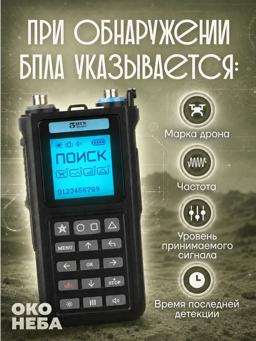 3mx Булат 4 детектор дронов и БПЛА, вариант, фото 4