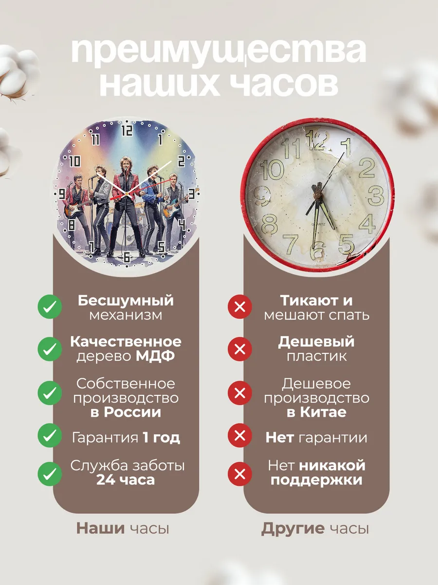 Часы настенные "Duran Duran" — фото 2