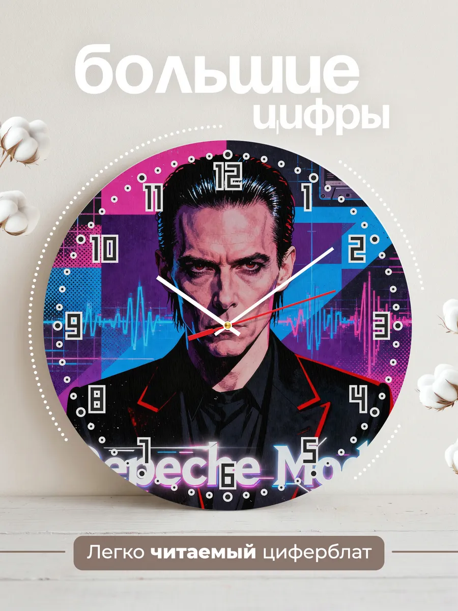 Часы настенные "Depeche Mode" — фото 4