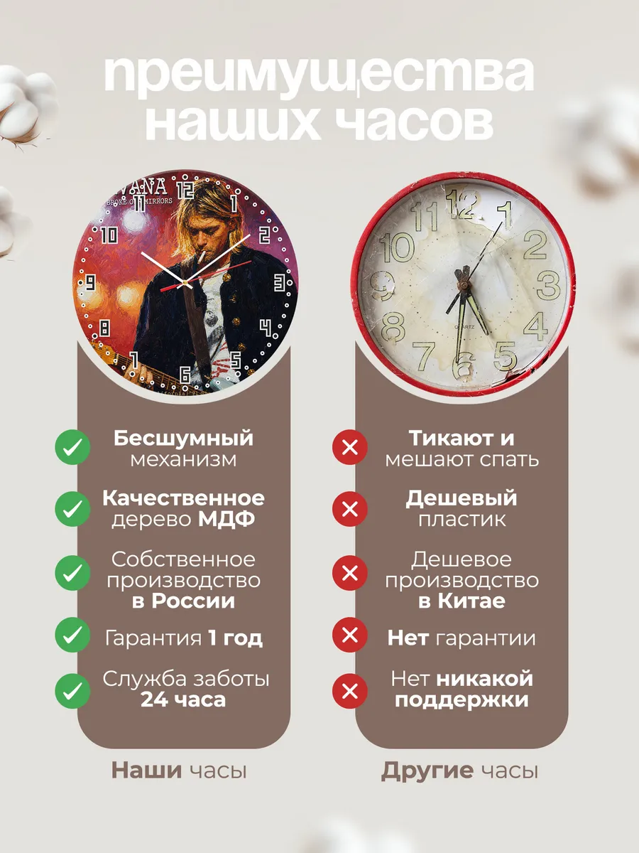 Часы настенные "Nirvana" — фото 2
