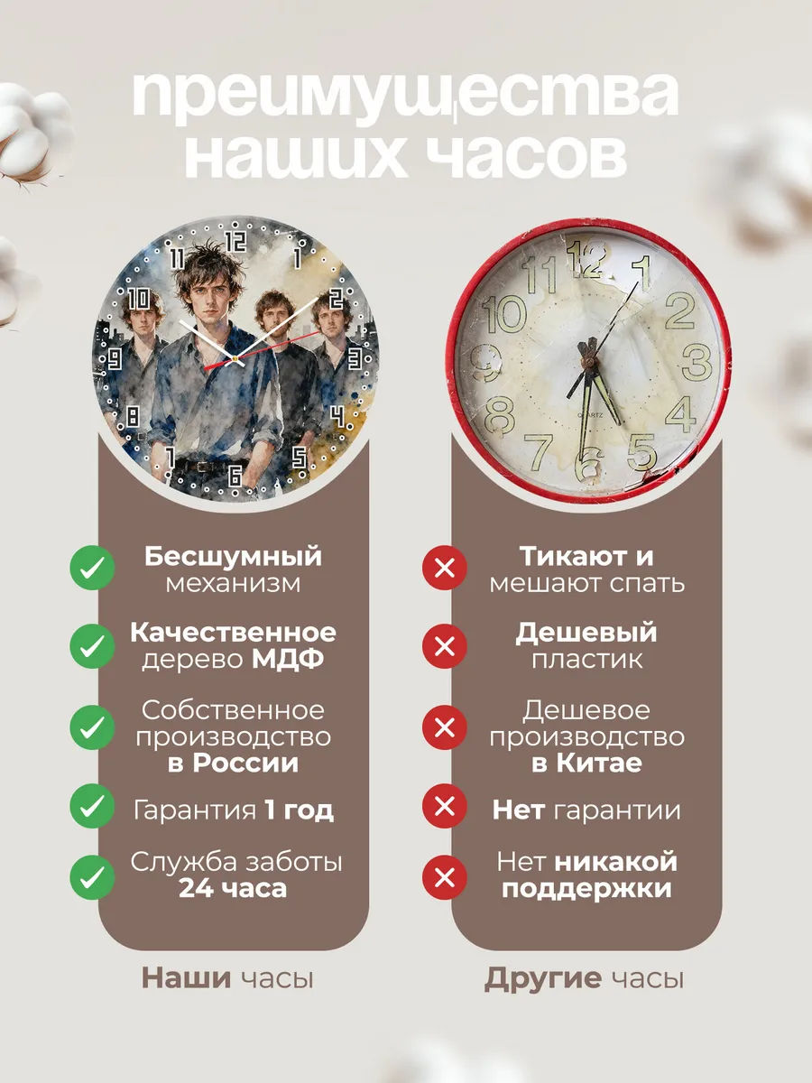 Часы настенные "Arctic Monkeys" — фото 2