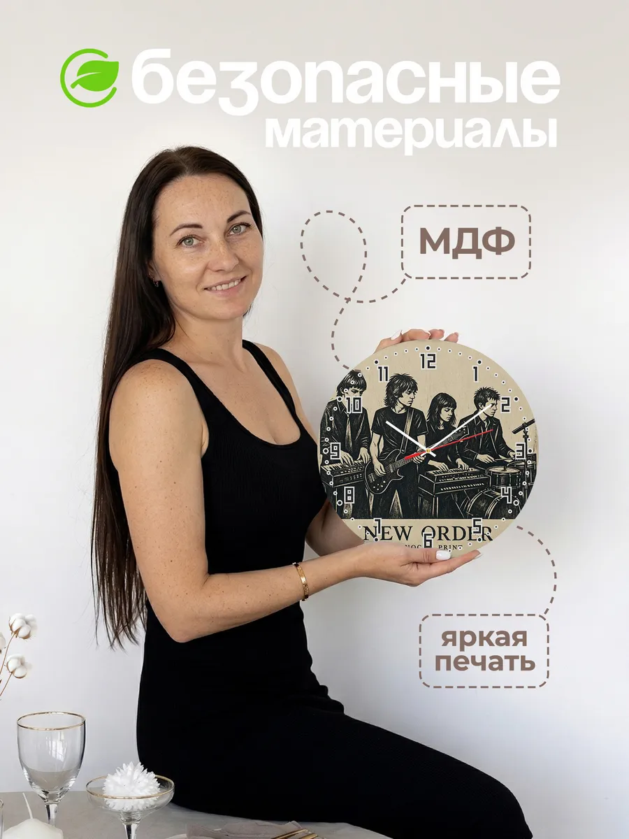 Часы настенные "New Order" — фото 6