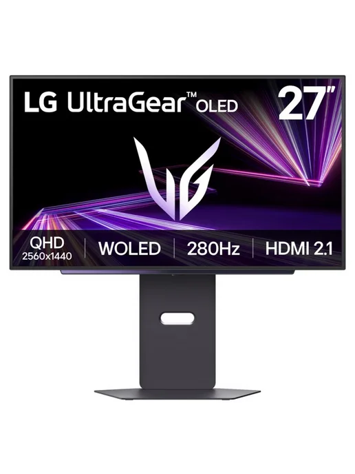 LG Монитор 27" 27GX700A-B 2560x1440 OLED 280Hz HDMIx2+DP+USB, 2560x1440, фото 2