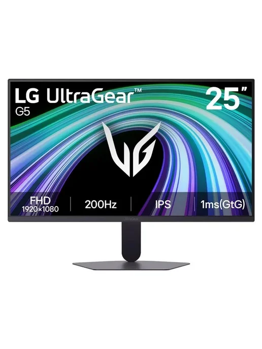 LG Монитор 25" 25G523B-B 1920x1080 IPS 200Hz HDMIx2+DP black, 1920x1080, фото 2