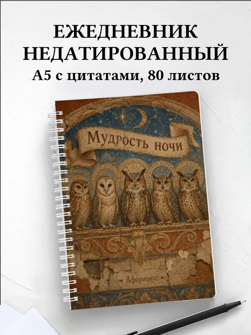 Ежедневник недатированный Совы