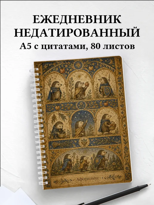 Ежедневник недатированный Ежи