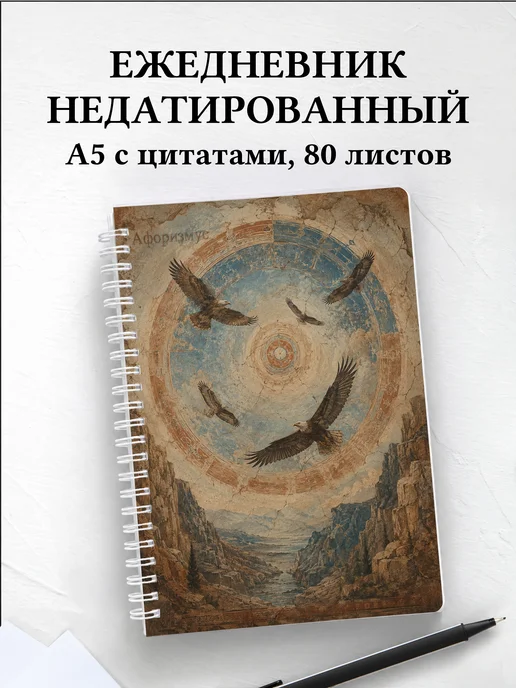 Ежедневник недатированный Орлы
