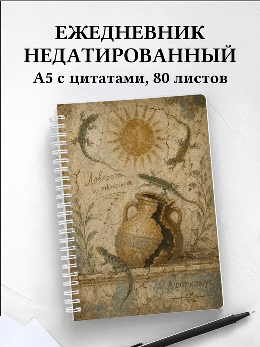 Ежедневник недатированный Ящерицы