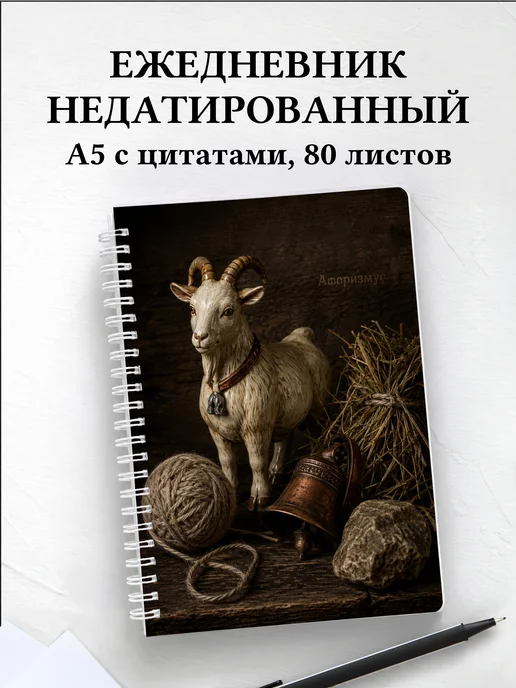 Ежедневник недатированный Козы