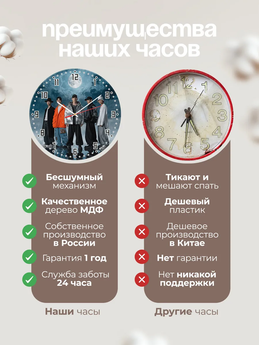 Часы настенные "BIGBANG" — фото 2