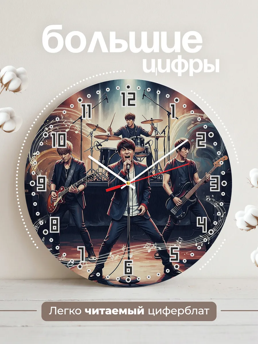 Часы настенные "CNBLUE" — фото 4