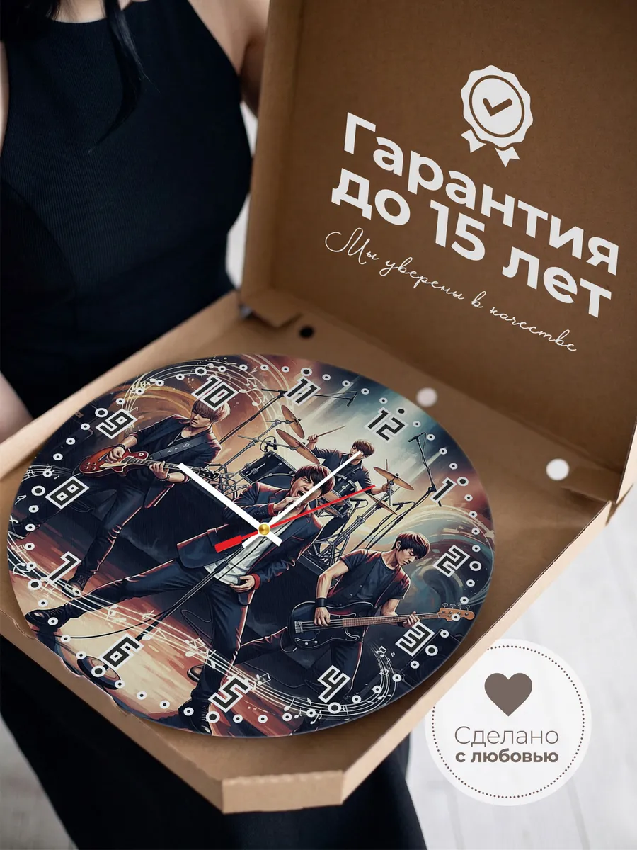 Часы настенные "CNBLUE" — фото 5