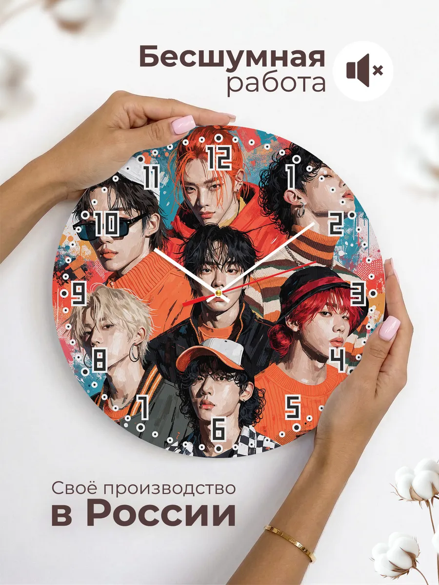 Часы настенные "AB6IX" — фото 8