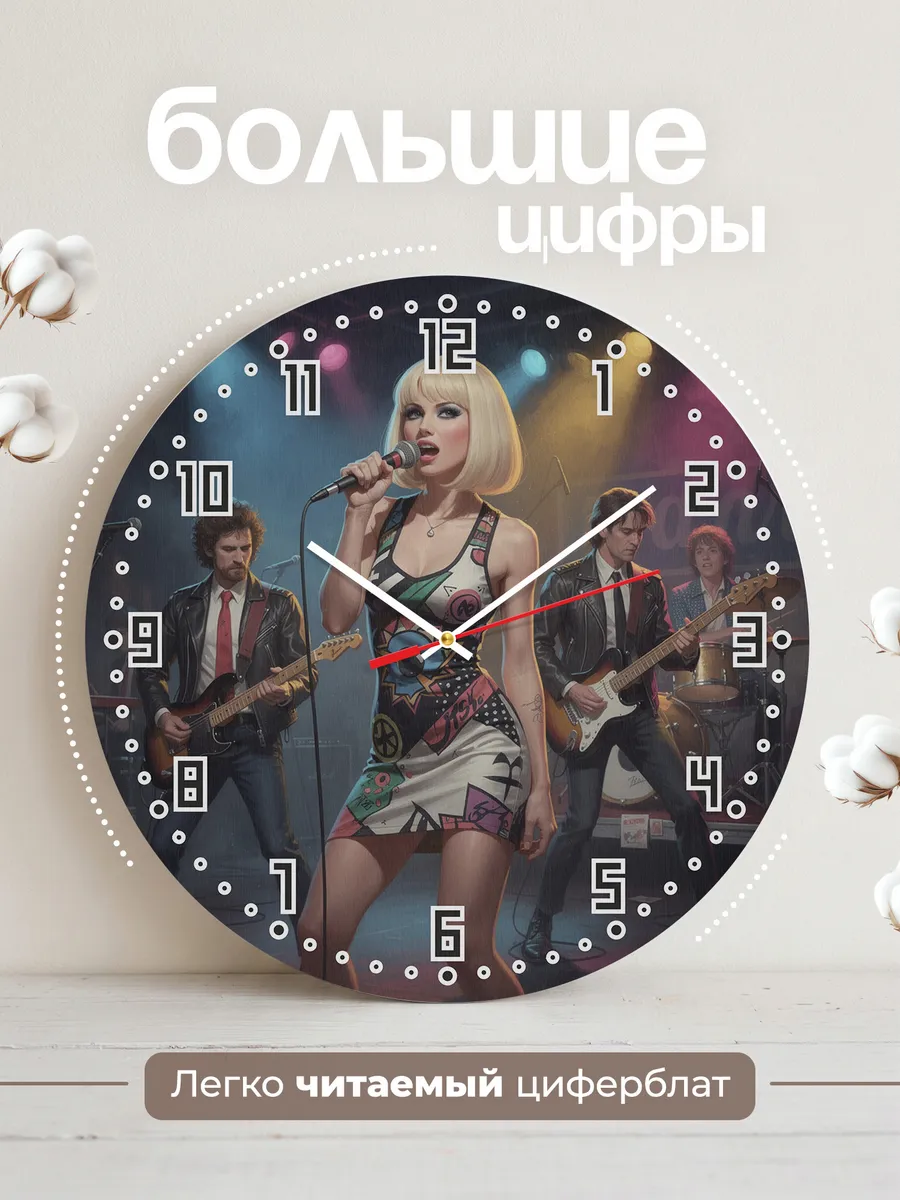 Часы настенные "Blondie" — фото 4