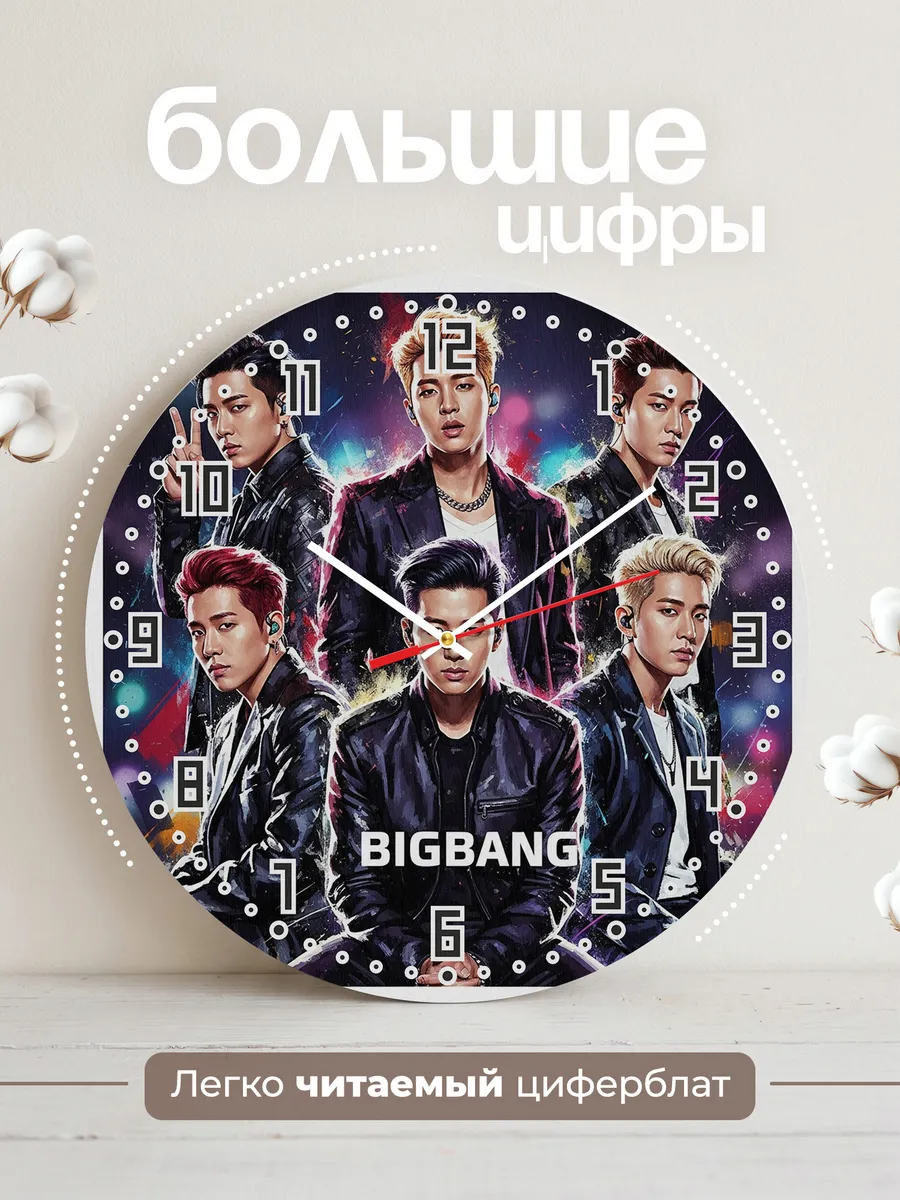 Часы настенные "BIGBANG" — фото 4
