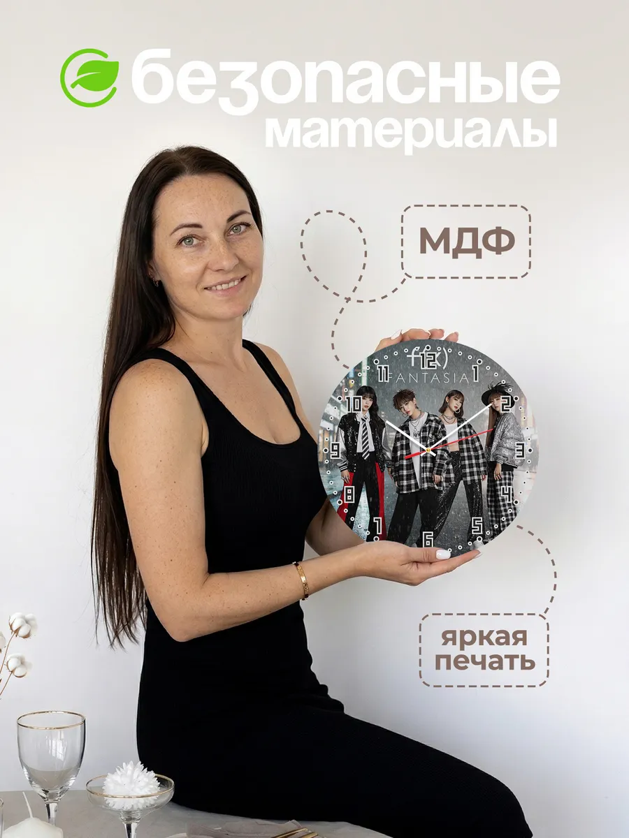 Часы настенные "f(x)" — фото 6