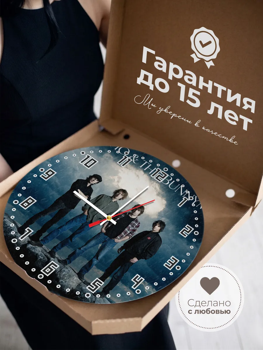 Часы настенные "Echo & the Bunnymen" — фото 5