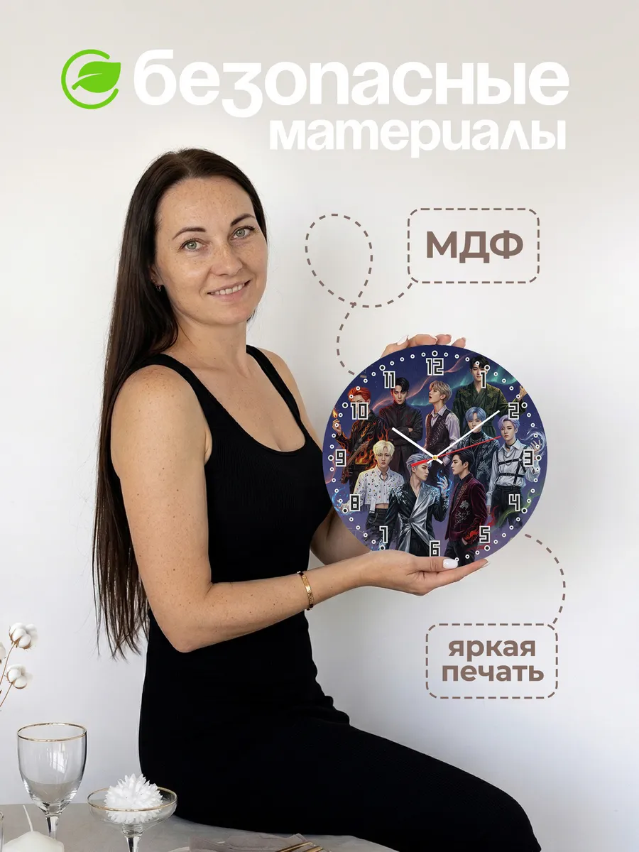 Часы настенные "EXO" — фото 6