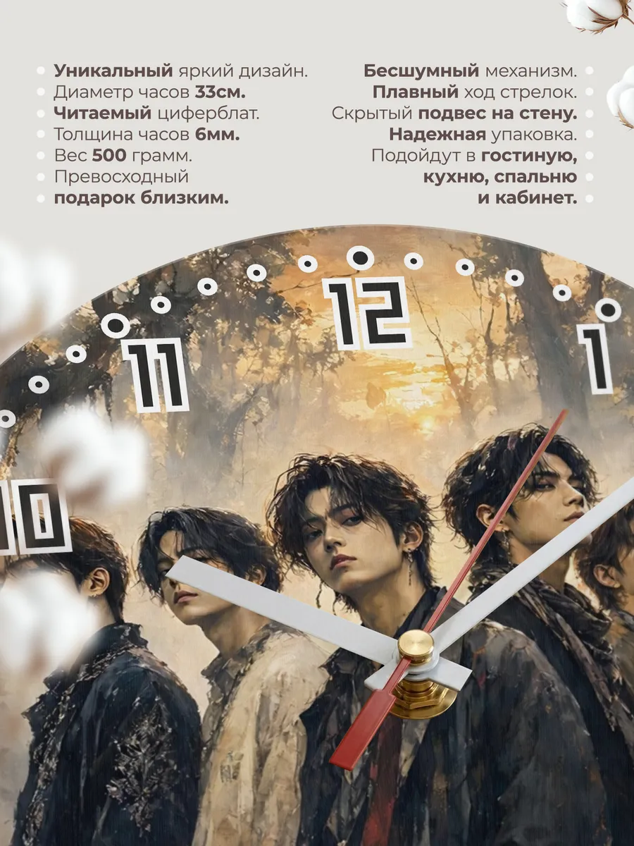 Часы настенные "INFINITE" — фото 3