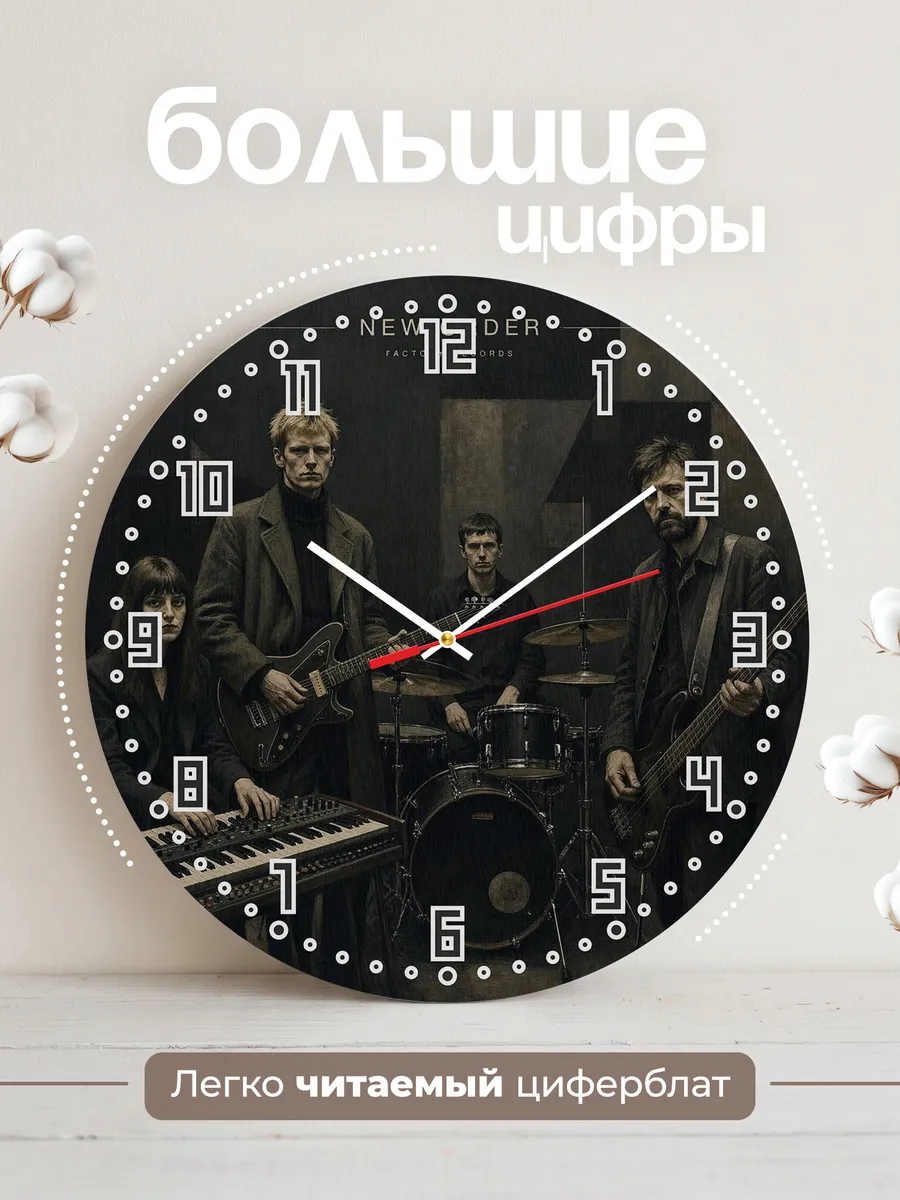 Часы настенные "New Order" — фото 4