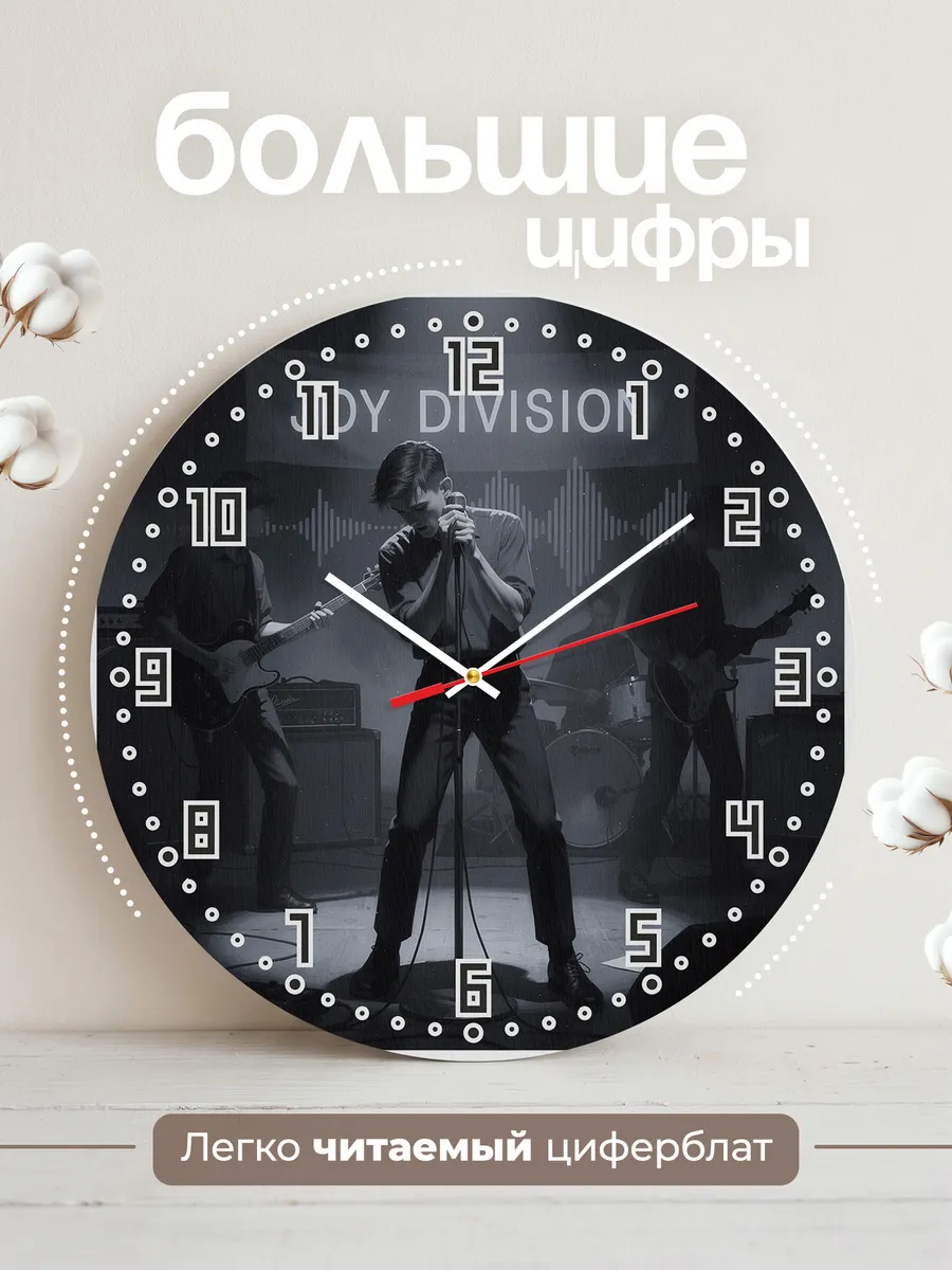 Часы настенные "Joy Division" — фото 4