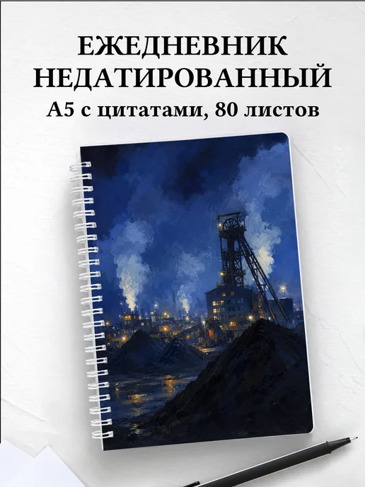Ежедневник недатированный шахтёра