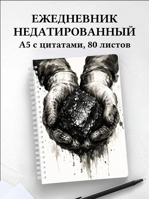 Ежедневник недатированный шахтёра