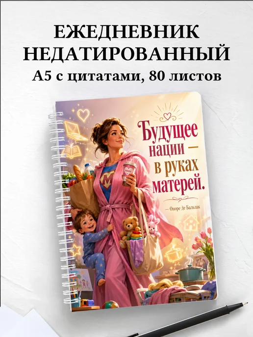Ежедневник недатированный матери