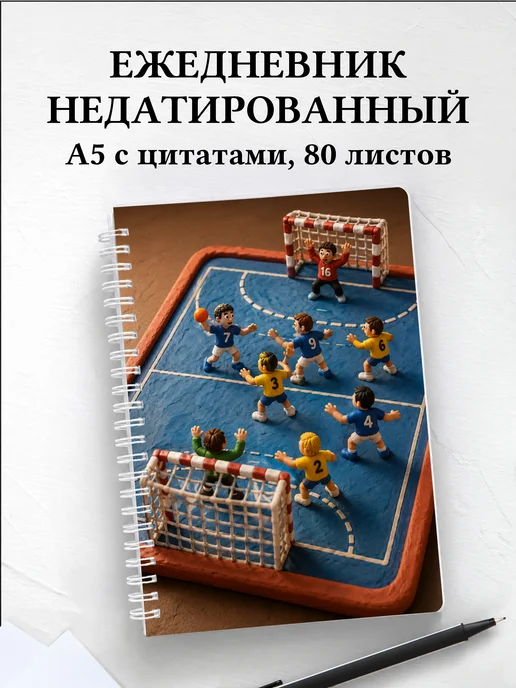 Ежедневник недатированный Гандбол