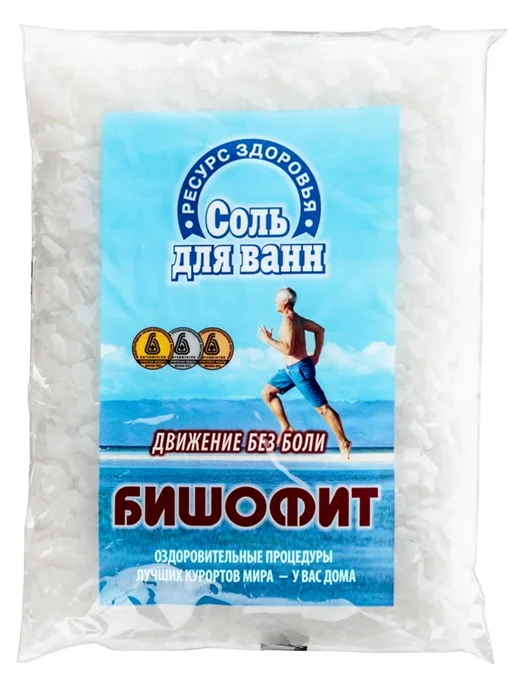 Ресурс Здоровья Соль для ванн бишофит 500 гр, 500 г