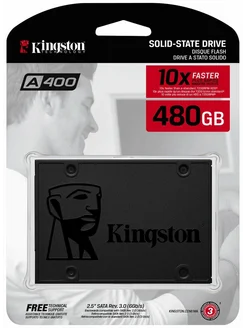 Kingston SSD 480 Gb SSD диск Kingston SA400S37 480G 480 ГБ
