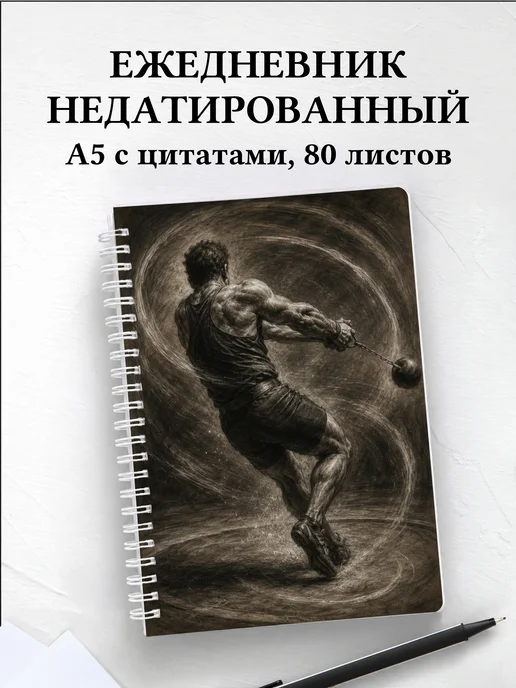 Ежедневник недатированный Метания