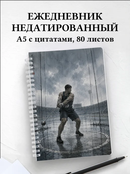 Ежедневник недатированный Метания