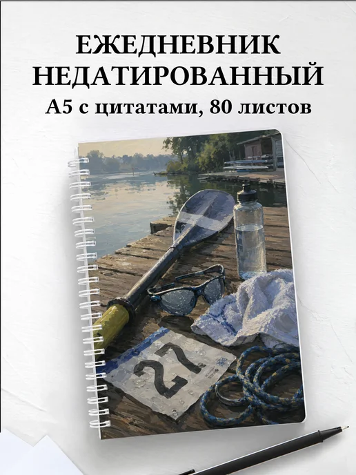 Ежедневник недатированный Академическая гребля