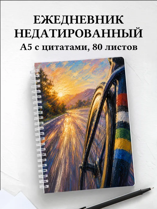 Ежедневник недатированный Шоссейный велоспорт