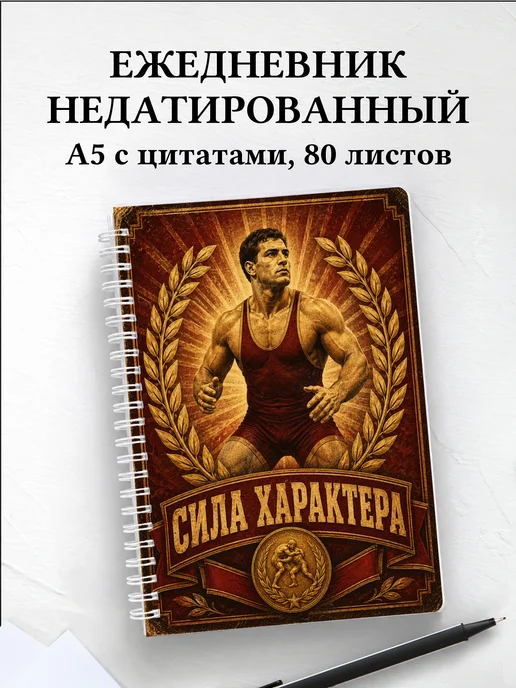 Ежедневник недатированный Борьба