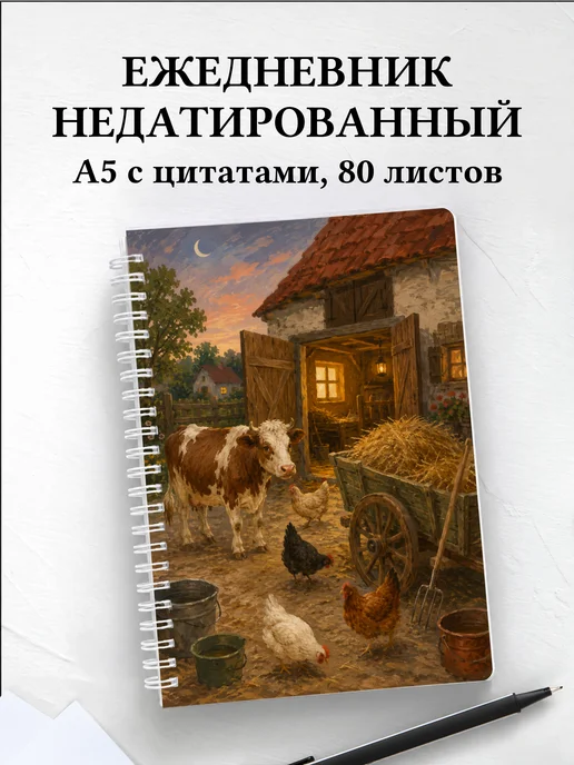 Ежедневник недатированный фермера