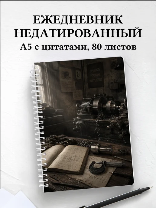 Ежедневник недатированный токаря