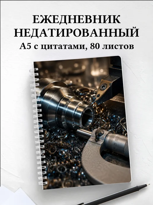 Ежедневник недатированный токаря