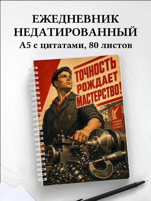 Ежедневник недатированный токаря