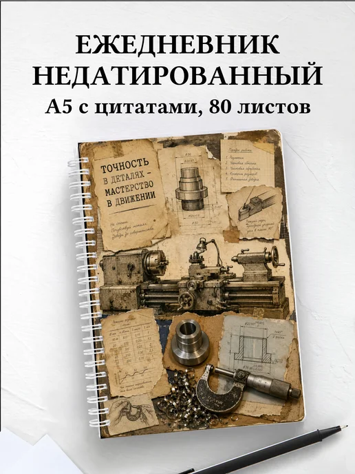 Ежедневник недатированный токаря