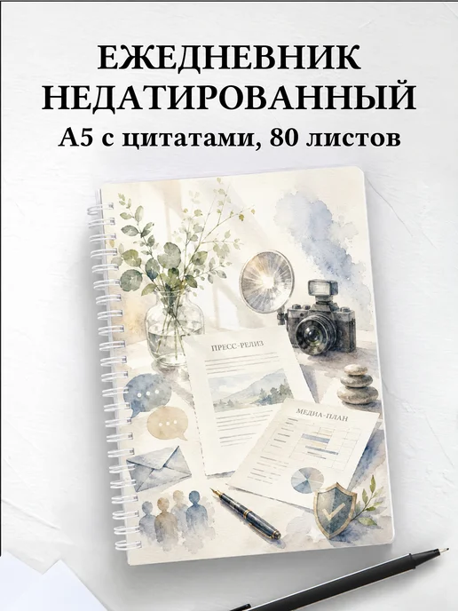 Ежедневник недатированный PR-специалиста