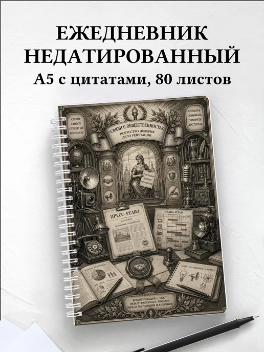 Ежедневник недатированный PR-специалиста