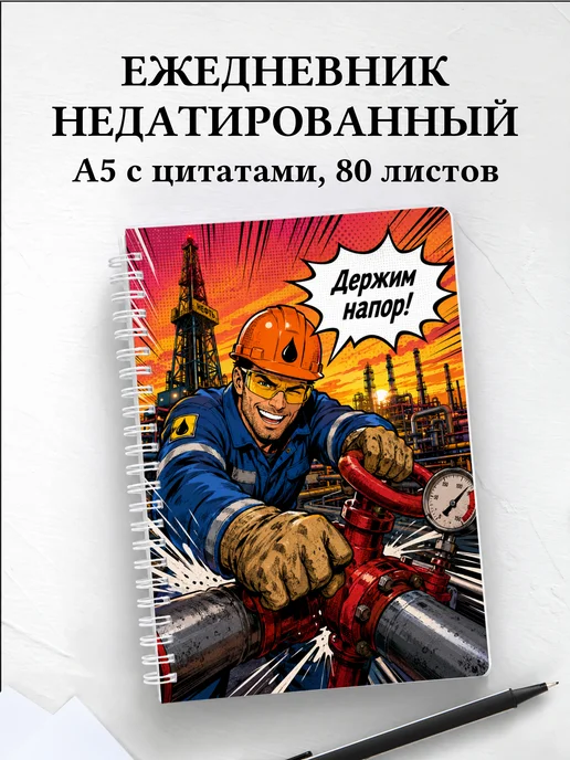 Ежедневник недатированный нефтяника