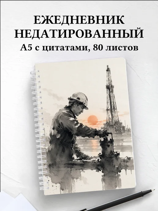 Ежедневник недатированный нефтяника