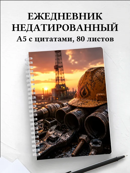 Ежедневник недатированный нефтяника