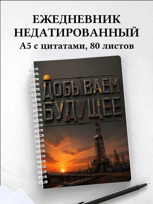 Ежедневник недатированный нефтяника