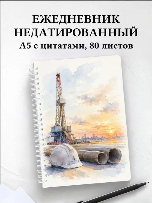 Ежедневник недатированный нефтяника