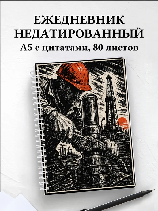 Ежедневник недатированный нефтяника