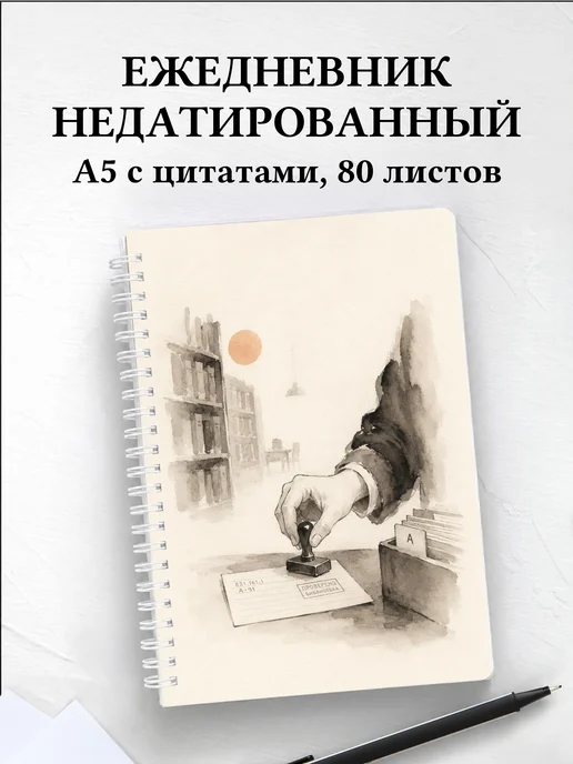 Ежедневник недатированный библиотекаря